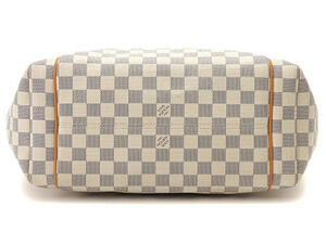Louis Vuitton Tote Totally Azur White Damier Bag White